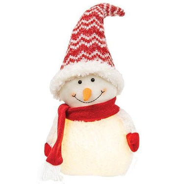 Plush Light Up Happy Snowboy - The Fox Decor
